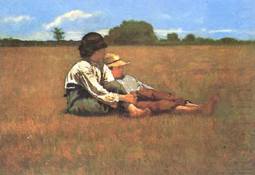 Winslow Homer Boys in a Pasture china oil painting image